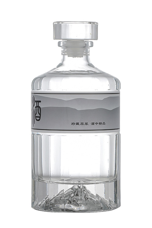 晶白玻璃瓶-003  